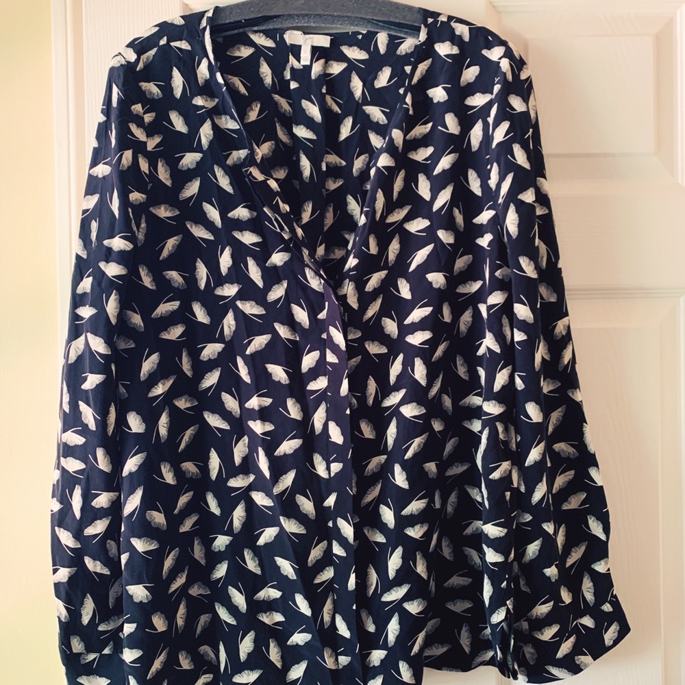 Joie 100% Silk Blouse - L